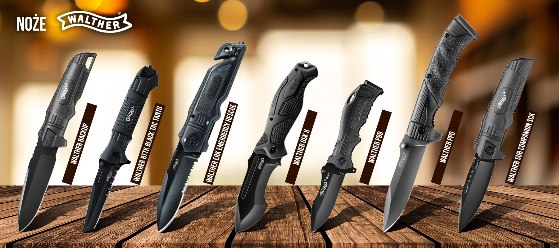 Noże Walther